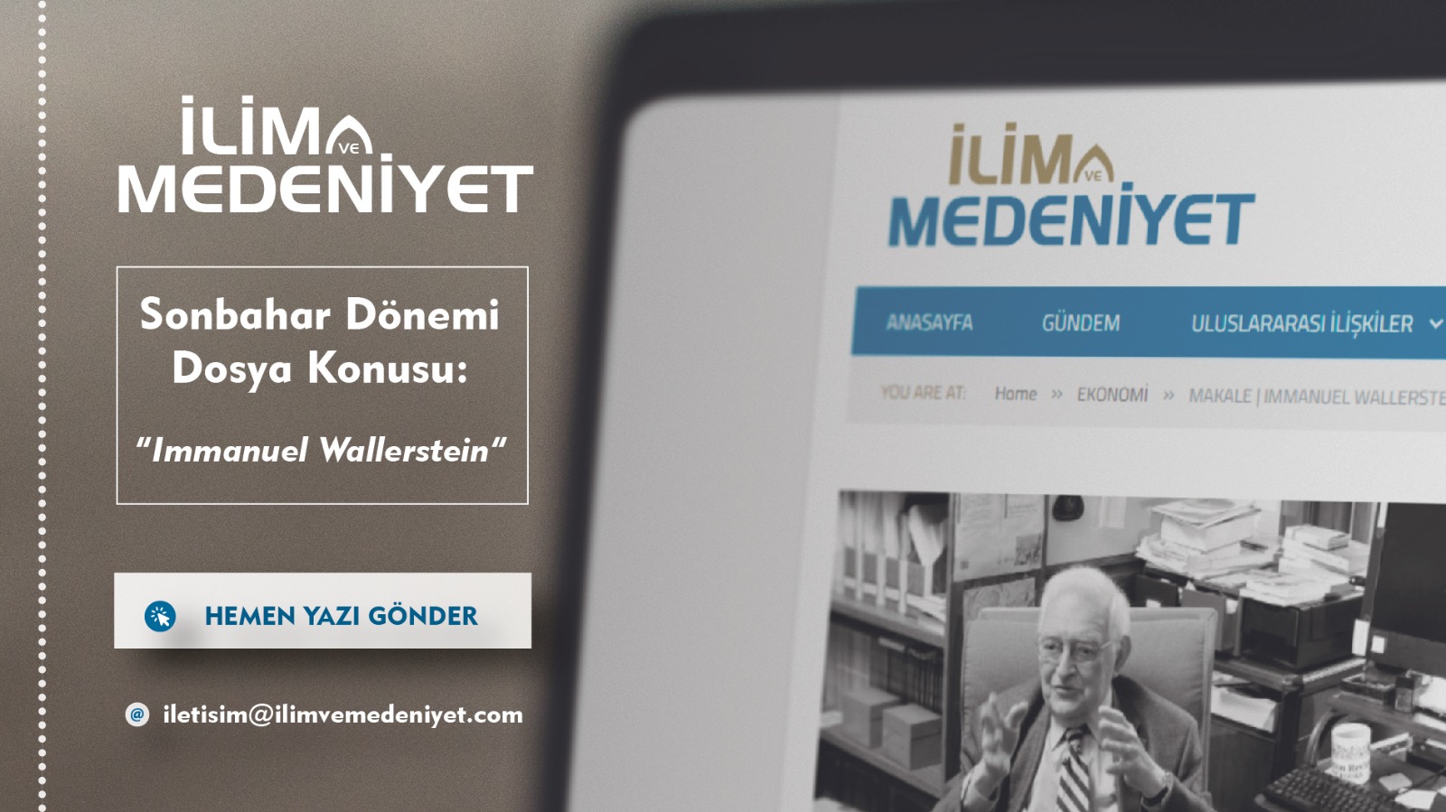 Sonbahar Dönemi Dosya Konusu: "Immanuel Wallerstein"
